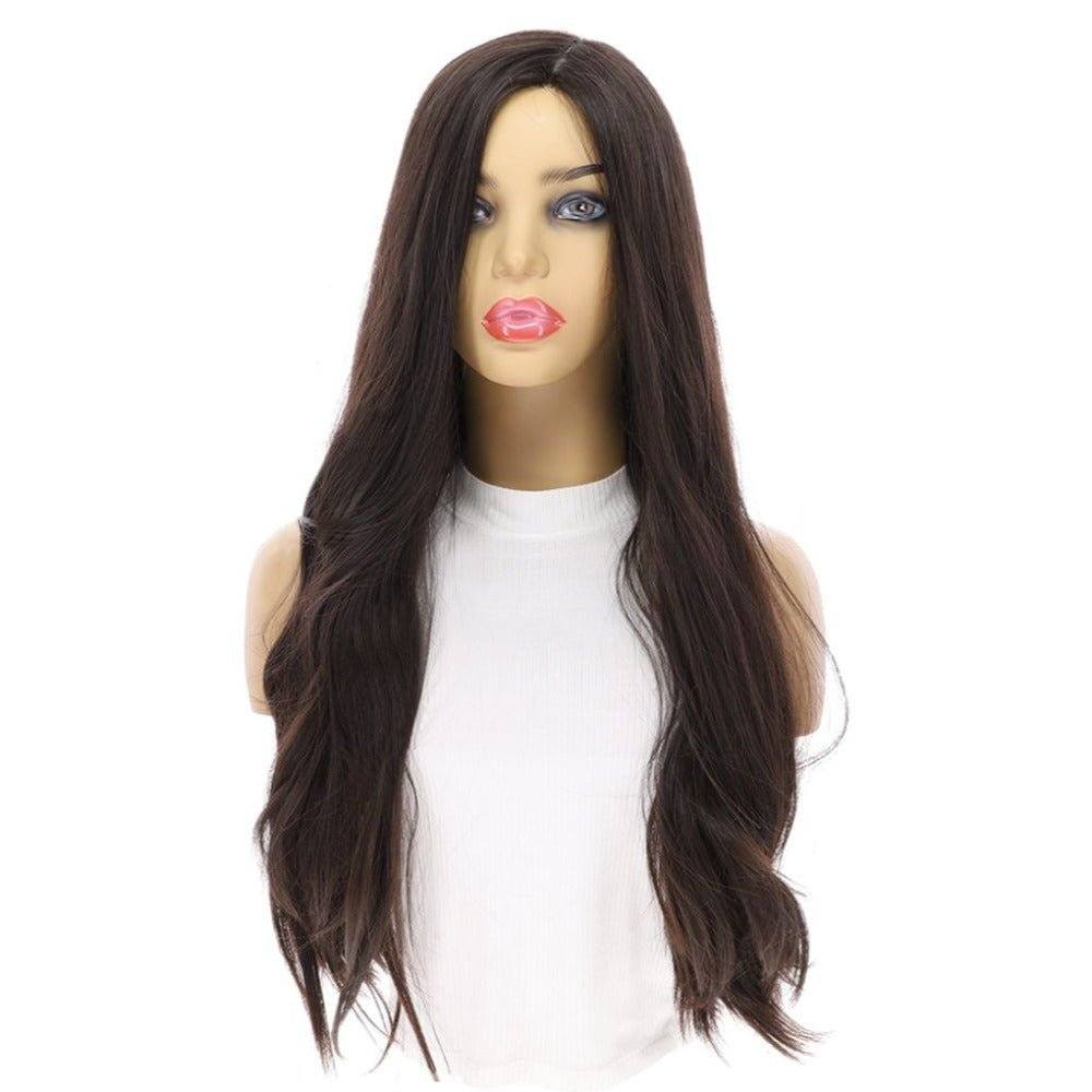 26" Luxe Silk Top Wig #2 Neutral Dark Brown