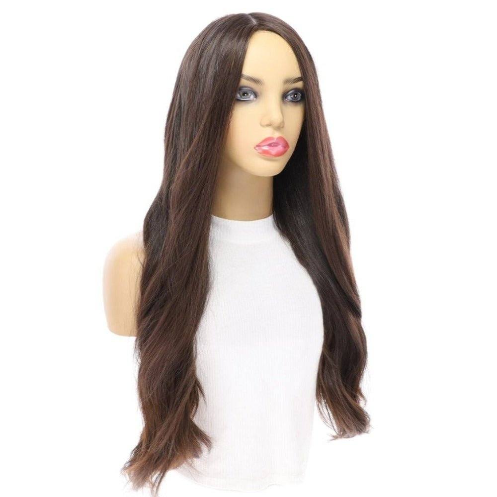 26" Luxe Silk Top Wig #4 Dark Brown