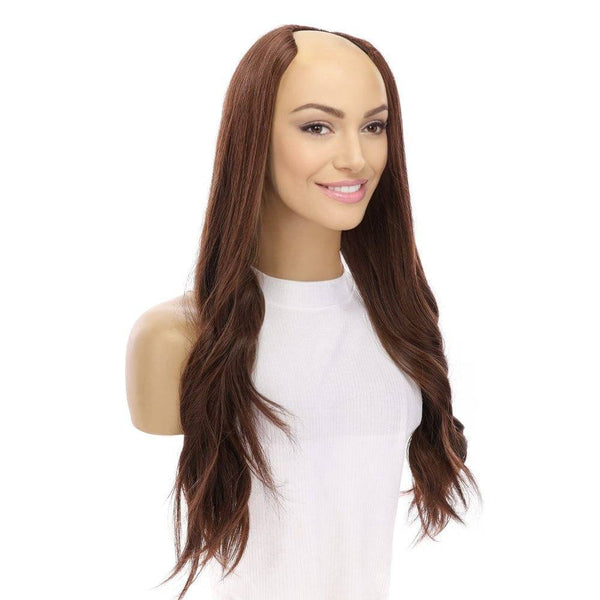 26" U-Shape Wig Auburn