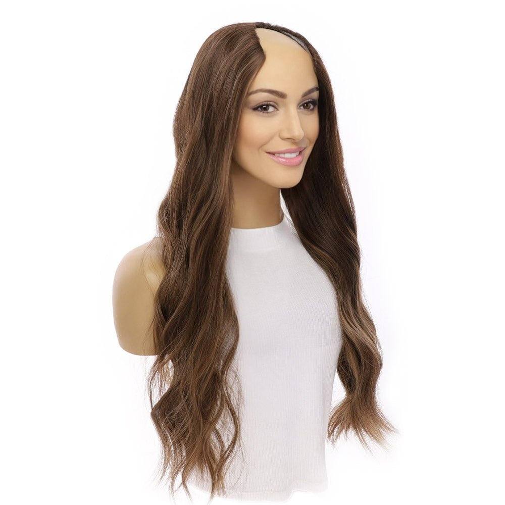 26" U-Shape Wig Medium Brown Babylight
