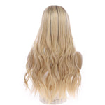 26" U-Shape Wig Platinum Blonde
