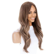 26" Ponytail Silk Top Wig Light Brown Babylight