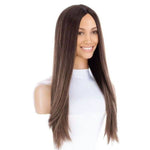 26" Ponytail Silk Top Wig Medium Brown Babylight