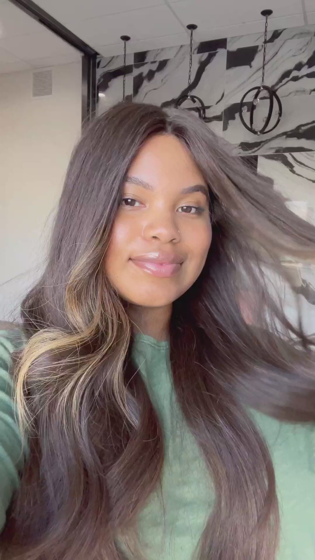 14" iBandGrip Dark Brown Balayage
