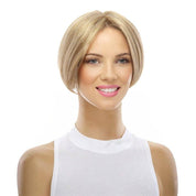 8" Sapphire Mono Top Topper Ash Blonde (No Root)