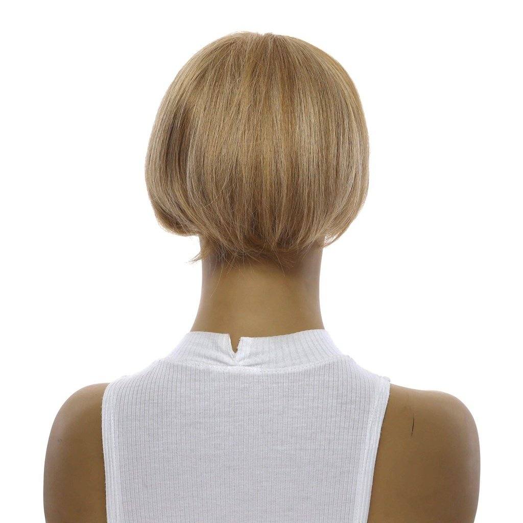 8" Sapphire Mono Top Topper Ash Blonde (No Root)