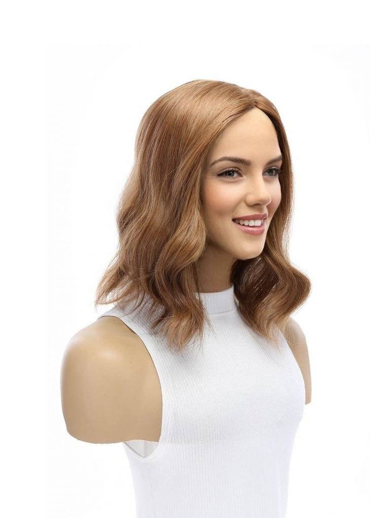 14" Emerald Silk Top Topper Strawberry Blonde