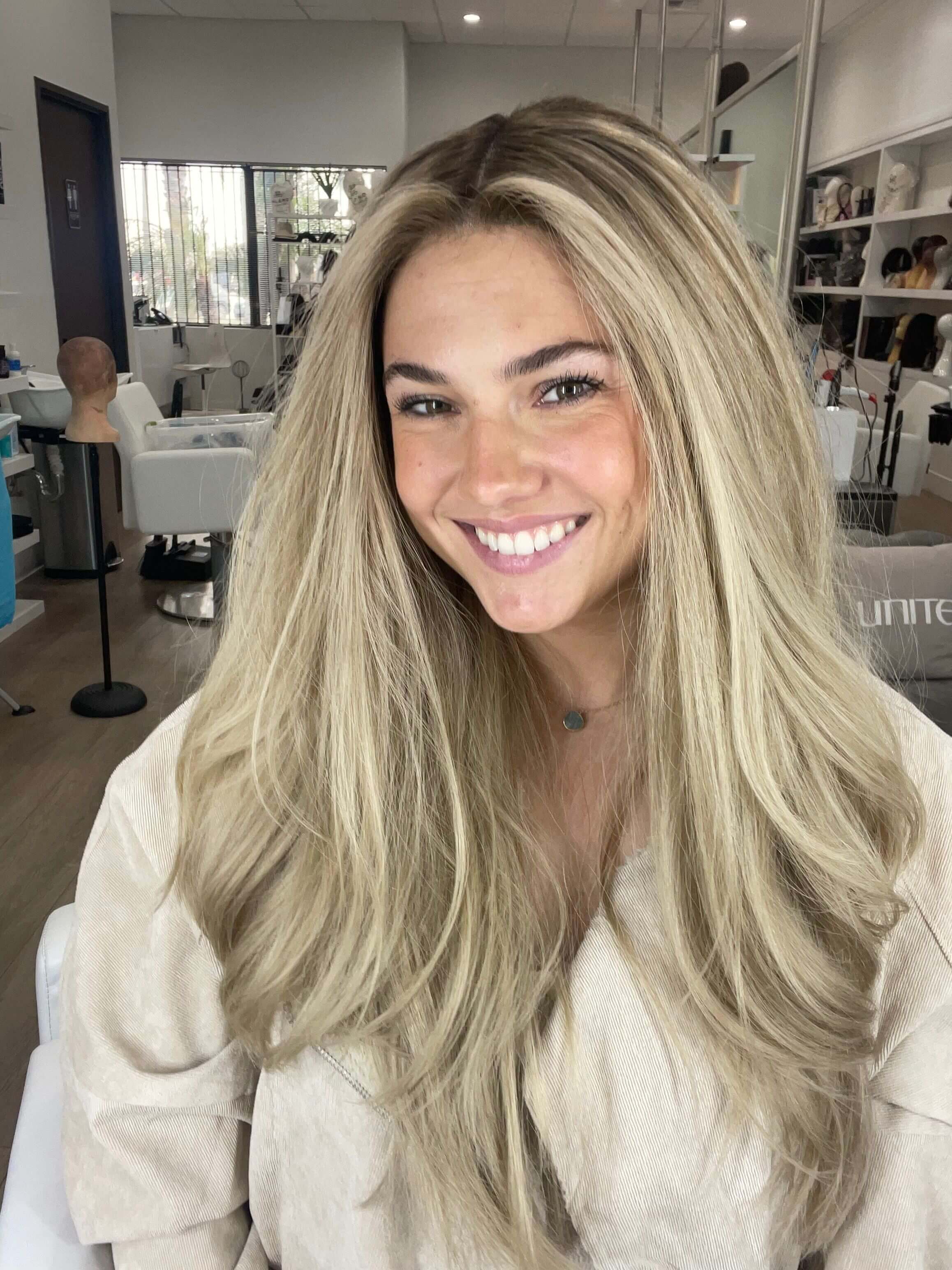 Wig - Platinum Blonde To purchases Brown Balayage