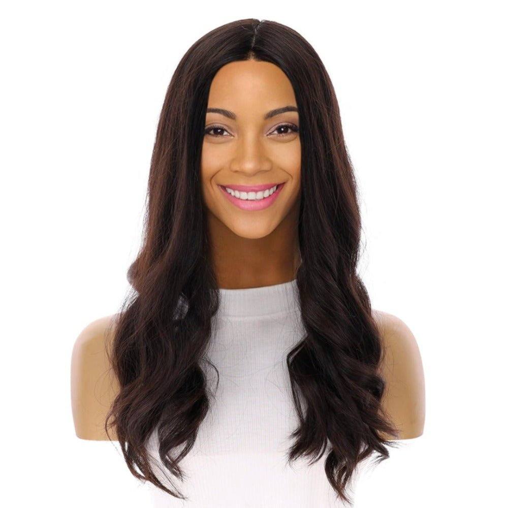 20" Luxe Silk Top Wig #1B Black