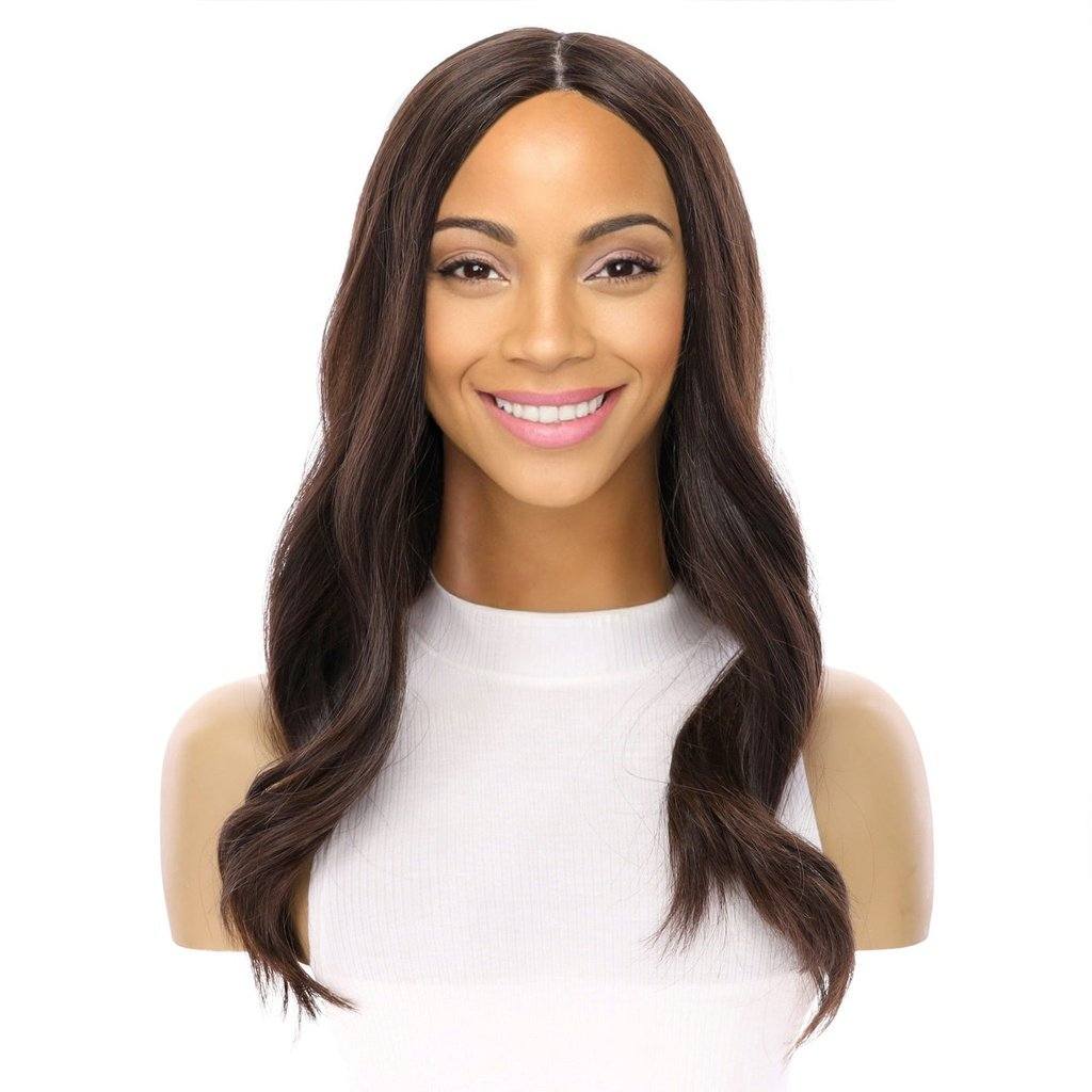 20" Divine Luxe Lace Top Wig #4 Dark Brown