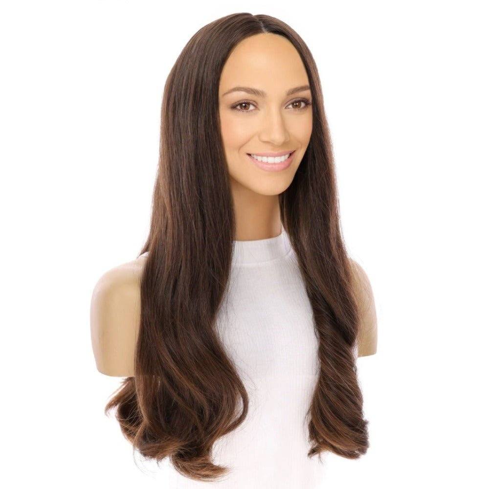 24" Divine Luxe Lace Top Wig #5 Warm Dark Brown