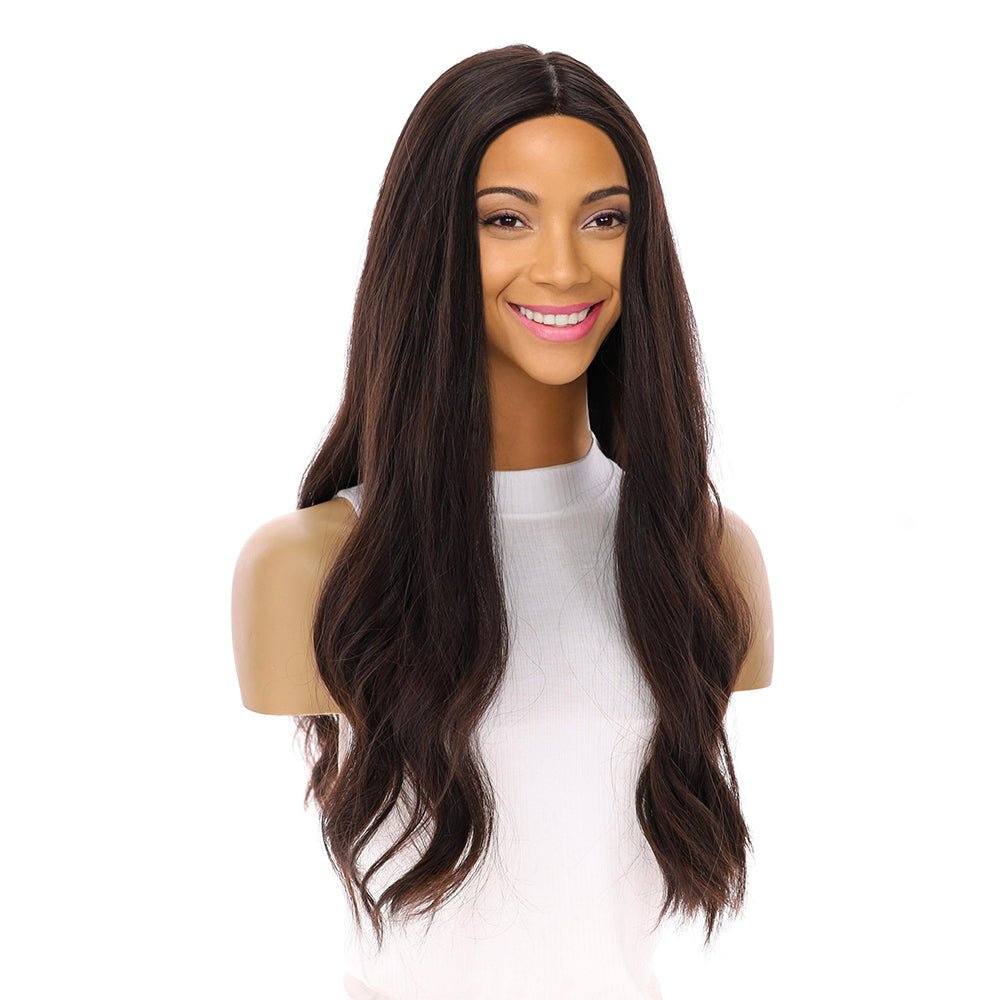 24" Divine Luxe Lace Top Topper #2 Neutral Dark Brown