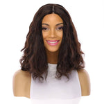 16" Luxe Silk Top Wig #2 Neutral Dark Brown Wavy