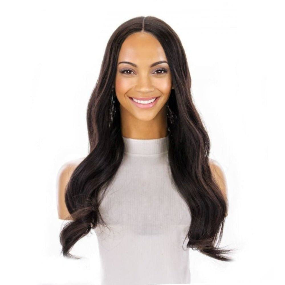 24" Divine Lace Top Topper Soft Black