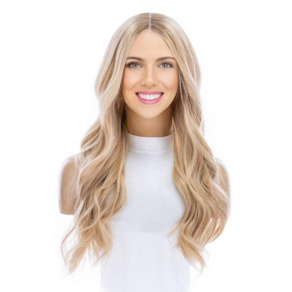 24" Divine Lace Top Topper Golden Blonde