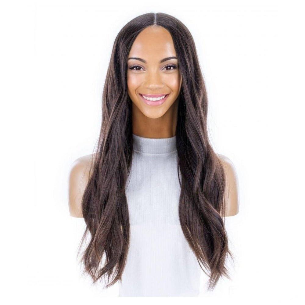 24" Divine Luxe Lace Top Topper #4 Dark Brown