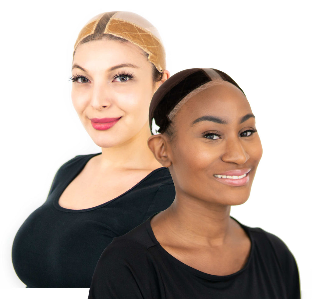 MILANO COLLECTION Original Lace TopGrip Comfort Band, Adjustable Wig  Accessory with Reinforced Swiss Lace, Ideal for Wigs & Frontals, No-Slip  Grip for
