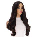 26" Amber Silk Top Wig Natural Black