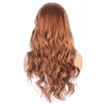 26" Amber Silk Top Wig Copper