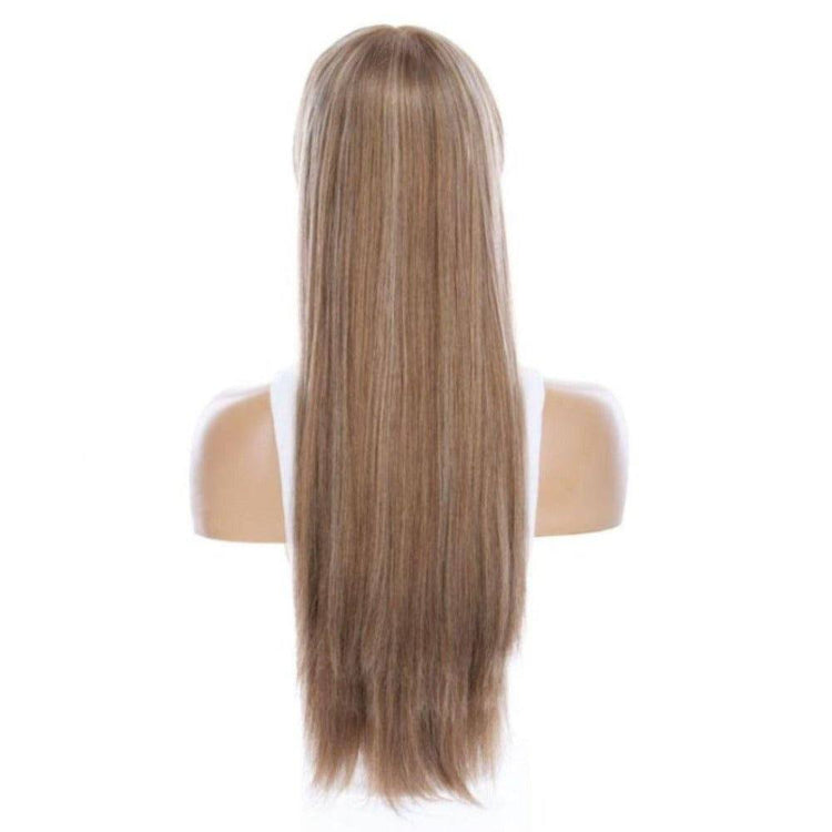 26" Amber Silk Top Wig Medium Blonde