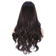 26" Amber Silk Top Wig Soft Black