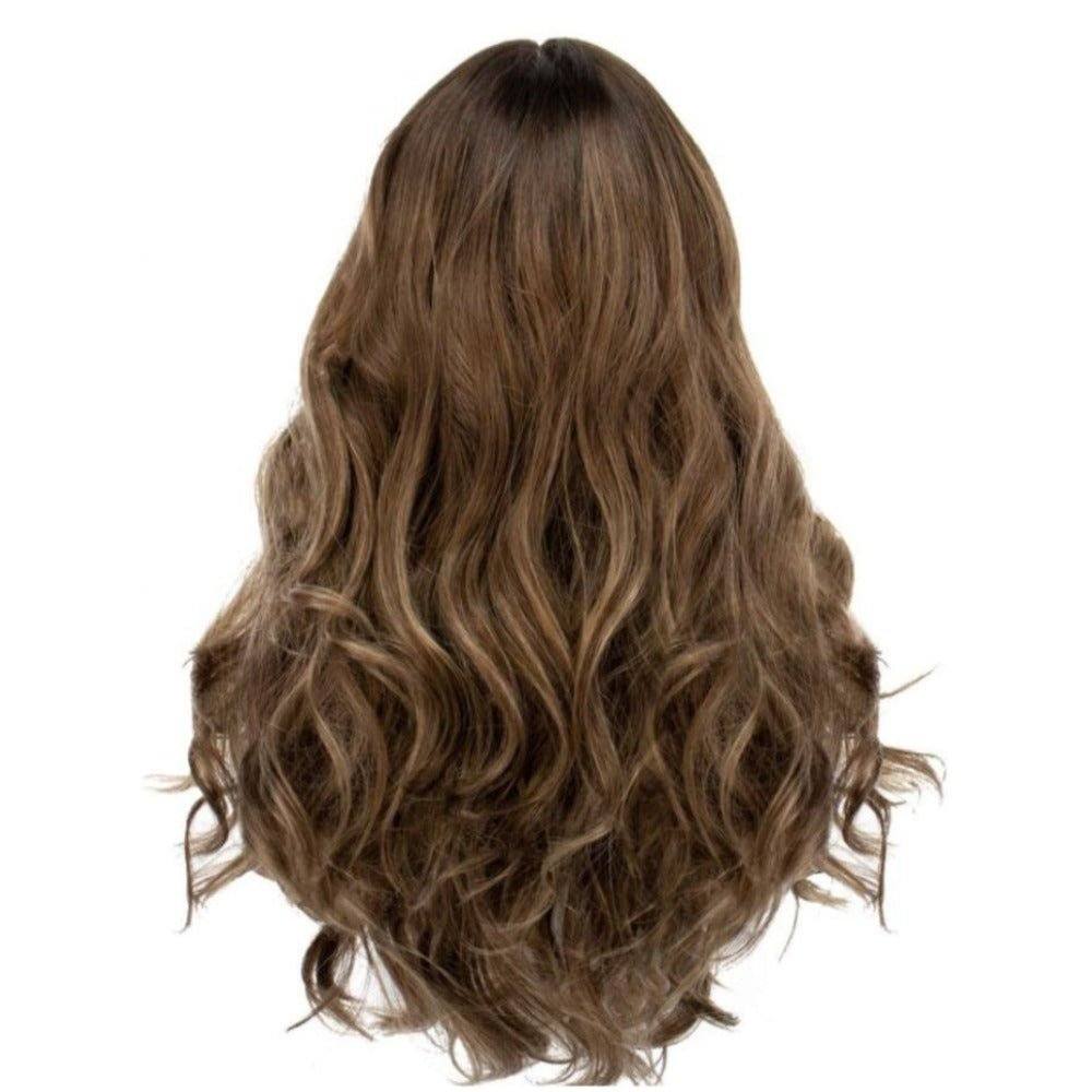 26" Amber Silk Top Wig Light Brown Babylight