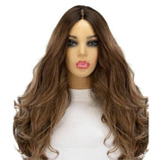 26" Amber Silk Top Wig Light Brown Babylight