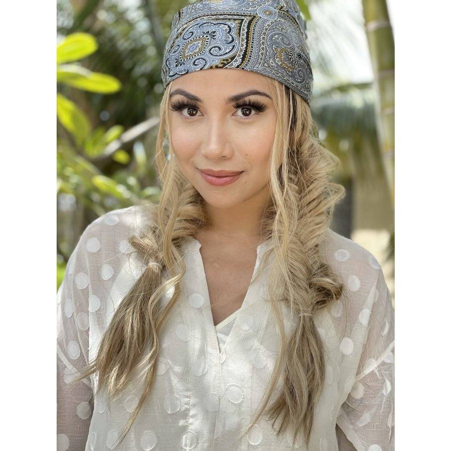 24" 3/4 Bandfall Wig Ash Blonde