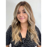 24" Divine Luxe Lace Top Wig #Medium Brown w/ Custom Color