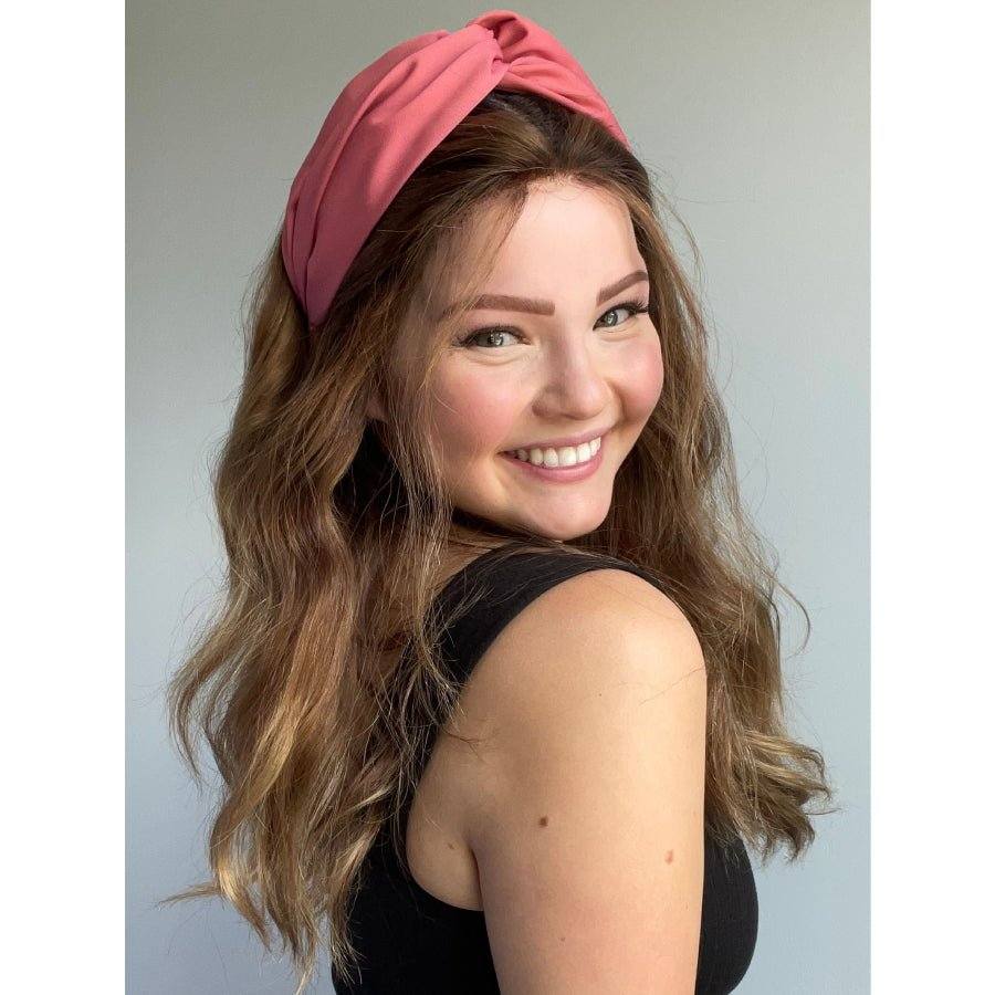 22" Ponytail Silk Part Wig Light Brown Babylight w/ Rooting