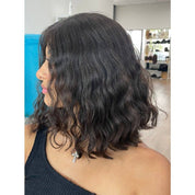 14" Divine Lace Top Wig Natural Black Wavy