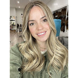 20" Divine Lace Top Wig Ash Blonde w/ Reverse Balayage