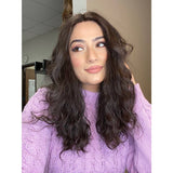 20" Divine Luxe Lace Top Wig #4 Dark Brown Wavy