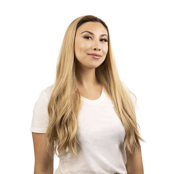 24" 3/4 Bandfall Wig Ash Blonde