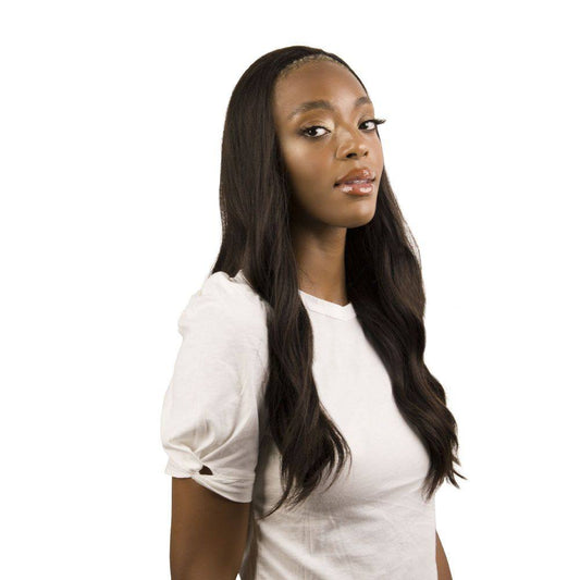 24" 3/4 Bandfall Wig Natural Black
