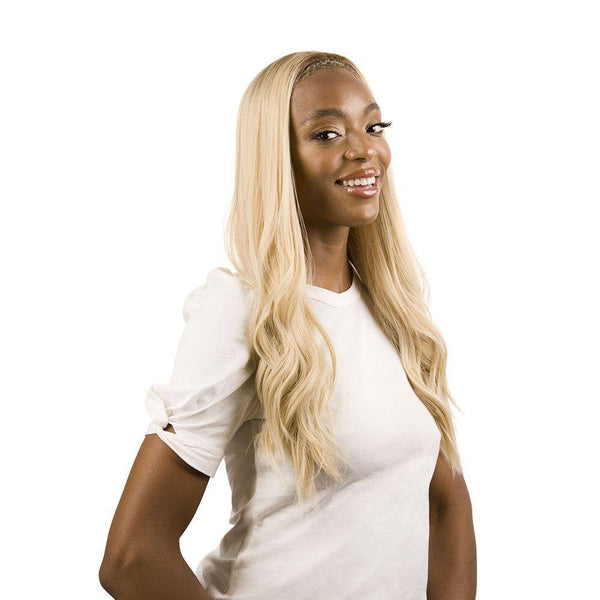 24" 3/4 Bandfall Wig Beige Blonde