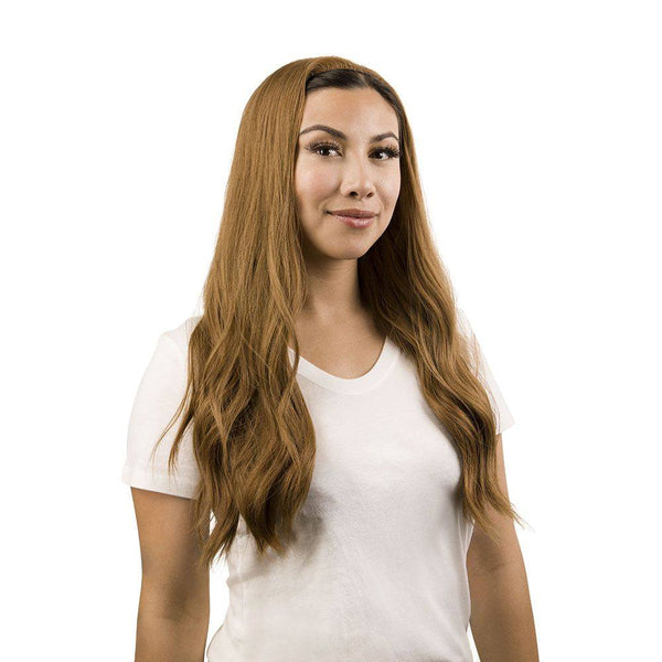 24" 3/4 Bandfall Wig Strawberry Blonde