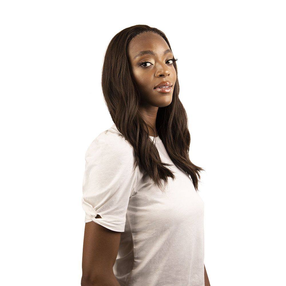 20" 3/4 Bandfall Wig Dark Brown