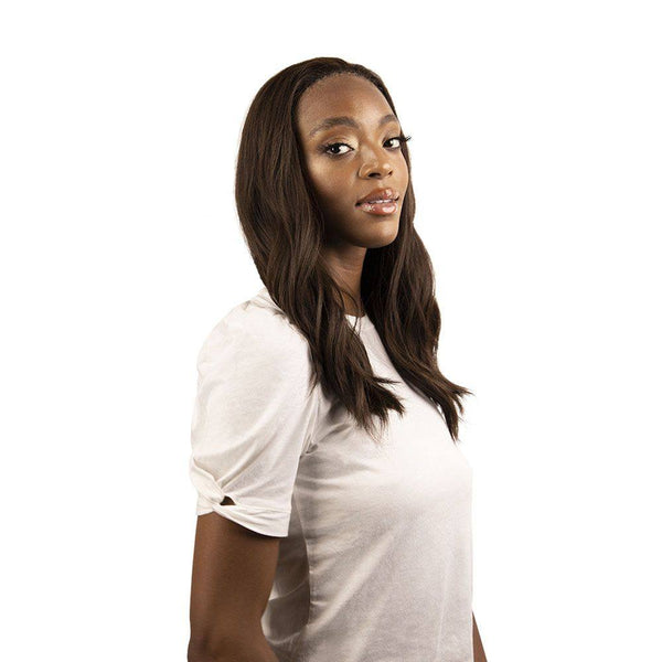 20" 3/4 Bandfall Wig Dark Brown