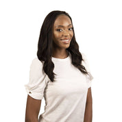 20" 3/4 Bandfall Wig Natural Black