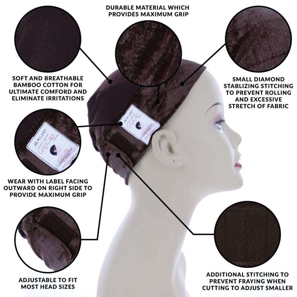 GripCap Brown Pack of 2