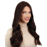 24" Divine Lace Top Wig Dark Brown