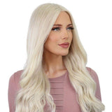 24" Divine Lace Top Wig Ice Blonde
