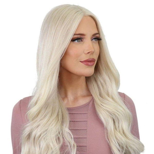 24" Divine Lace Top Wig Ice Blonde