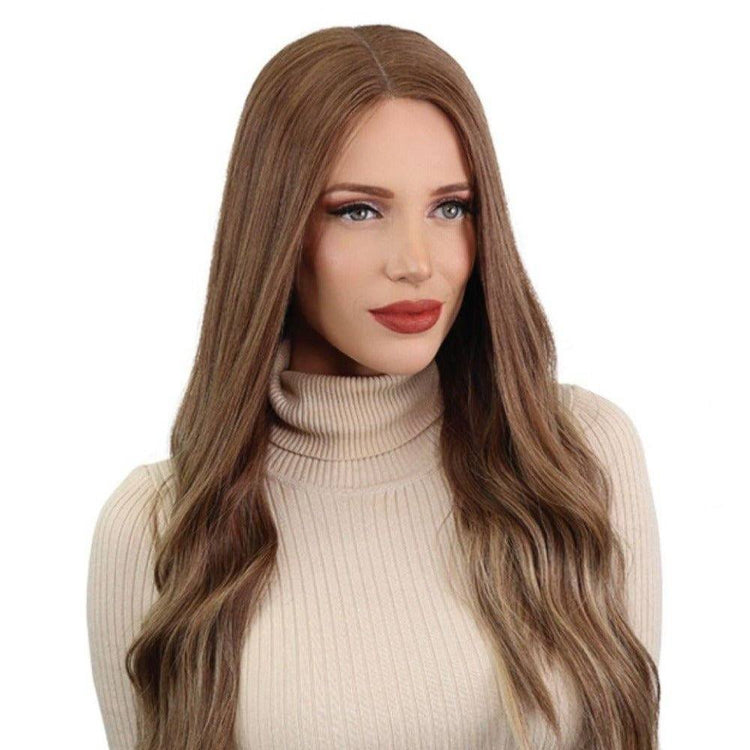 24" Divine Lace Top Wig Light Brown Babylight