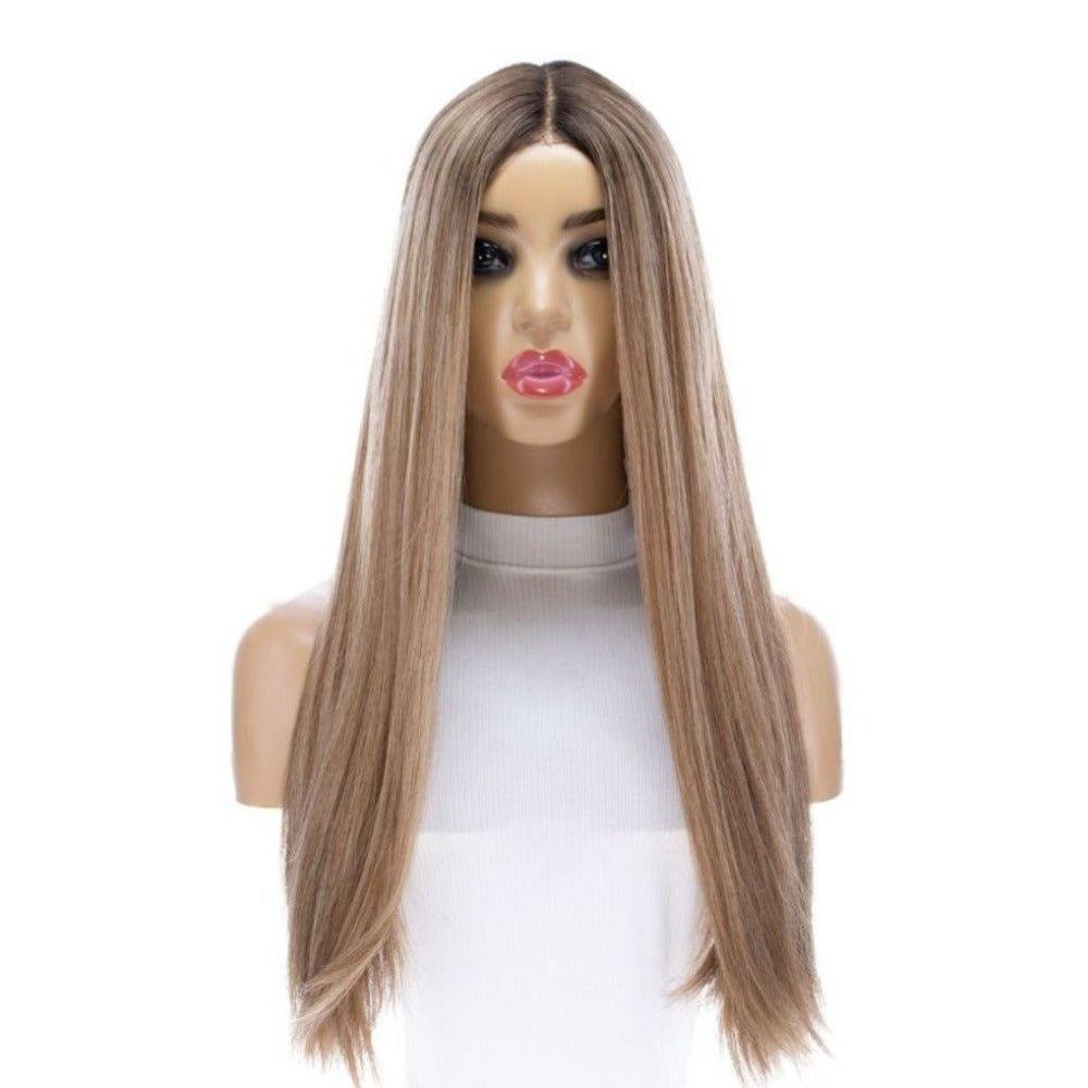 24" Divine Lace Top Wig Medium Blonde