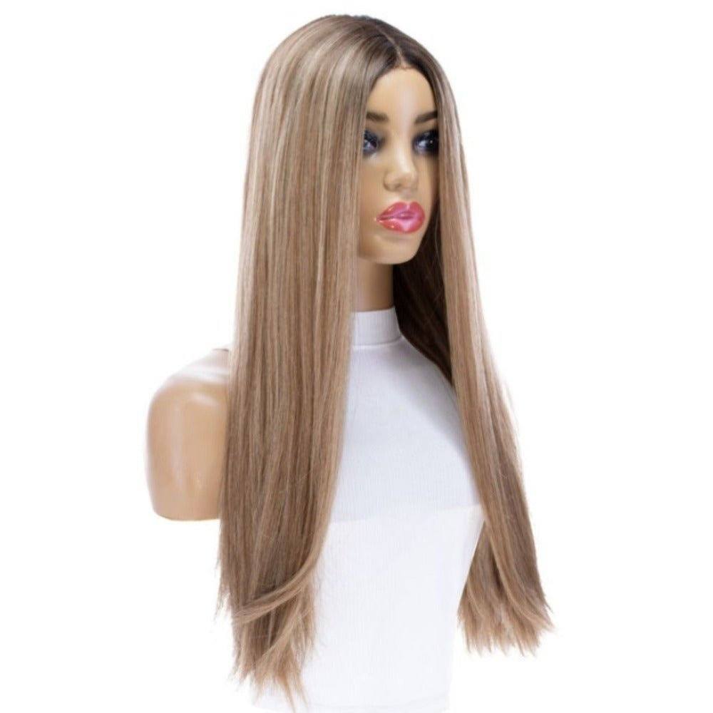 24" Divine Lace Top Wig Medium Blonde