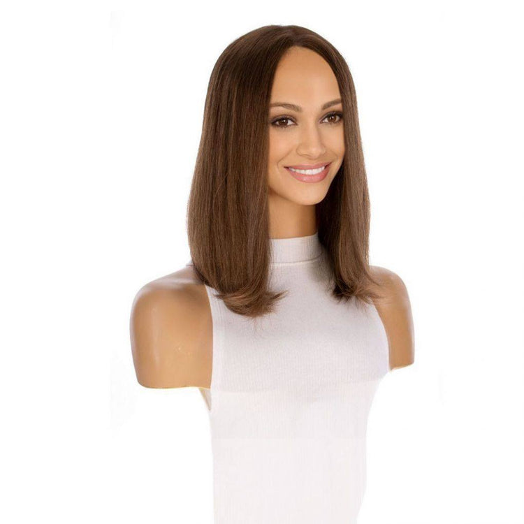 16" Divine Luxe Lace Top Wig #12 Warm Light Brown