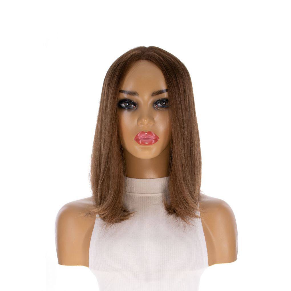16" Divine Luxe Lace Top Wig #12 Warm Light Brown