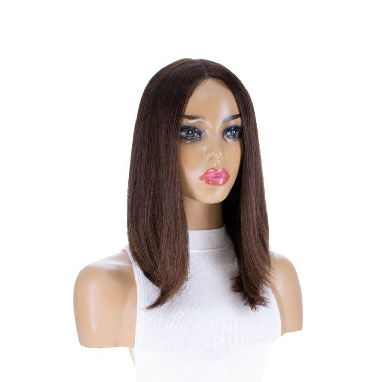 16" Divine Luxe Lace Top Wig #6 Neutral Medium Brown